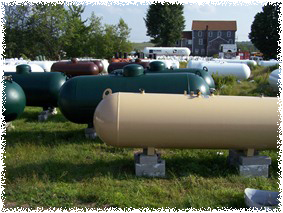 Propane Tanks in All Colors & Sizes from CES